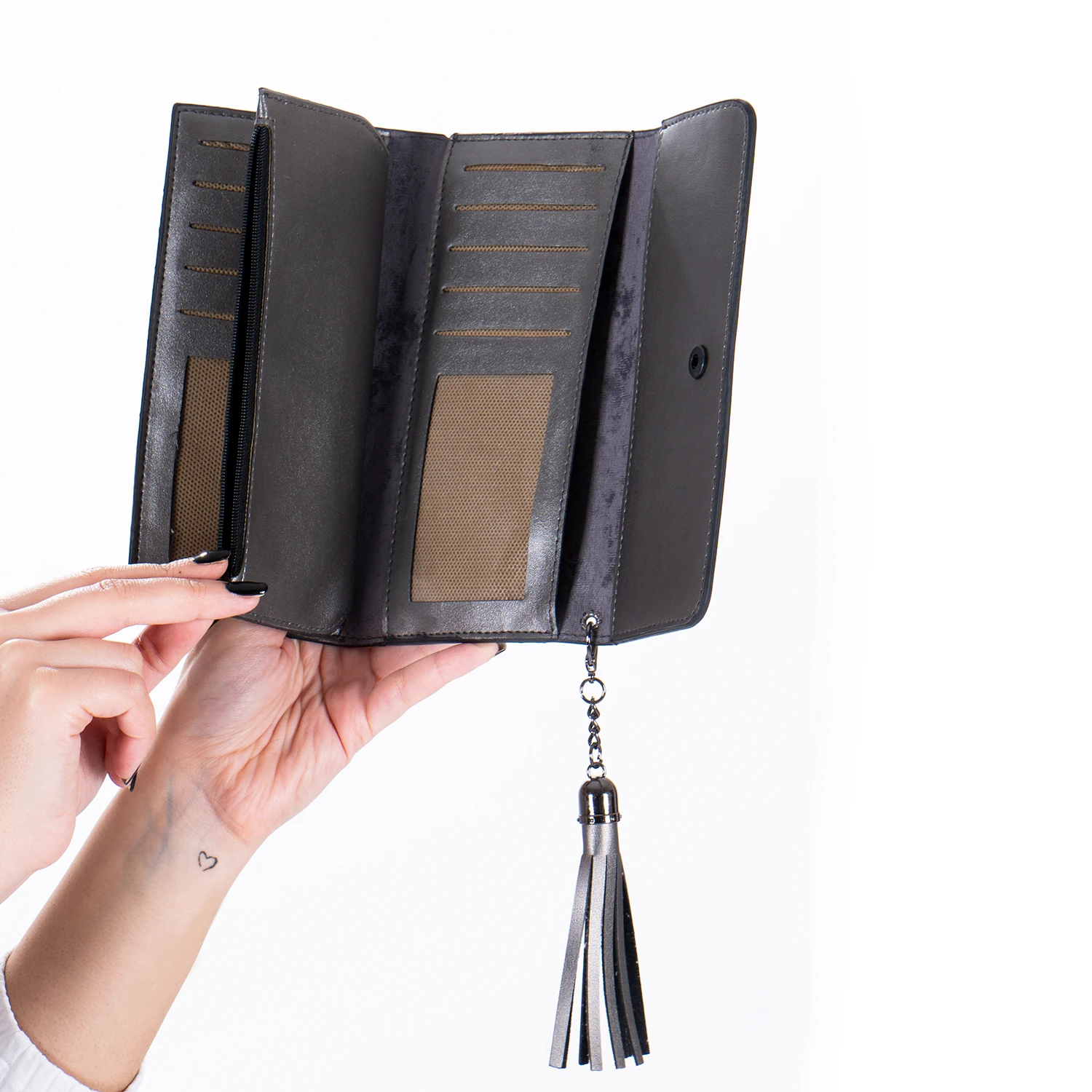 esila wallet turkish made stylish showcase quality flawless phone holder thin design fashion style