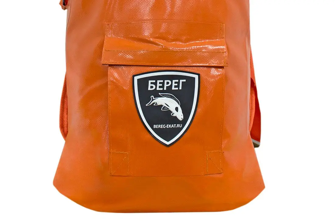 Герморюкзак &quotБерег&quot ПВХ (90л оранжевый) | Багаж и сумки