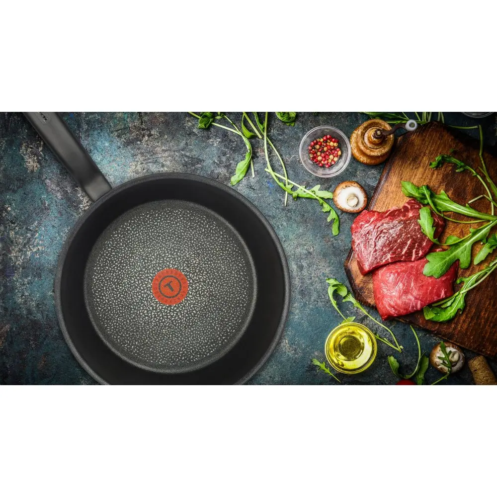 Frying Pan Wok Tefal Hard Titanium + C6921902 frying pan kitchen utensils cooking dishes for the non-stick coating | Дом и сад