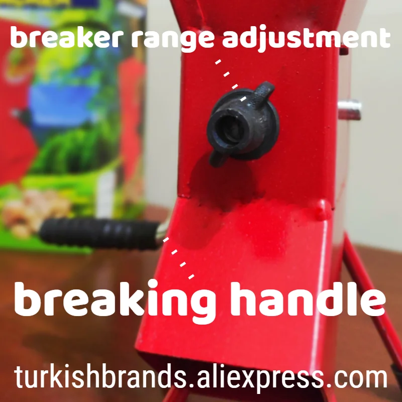 Регулируемая дробилка для орехов с крышкой цельнометаллическая новая модель