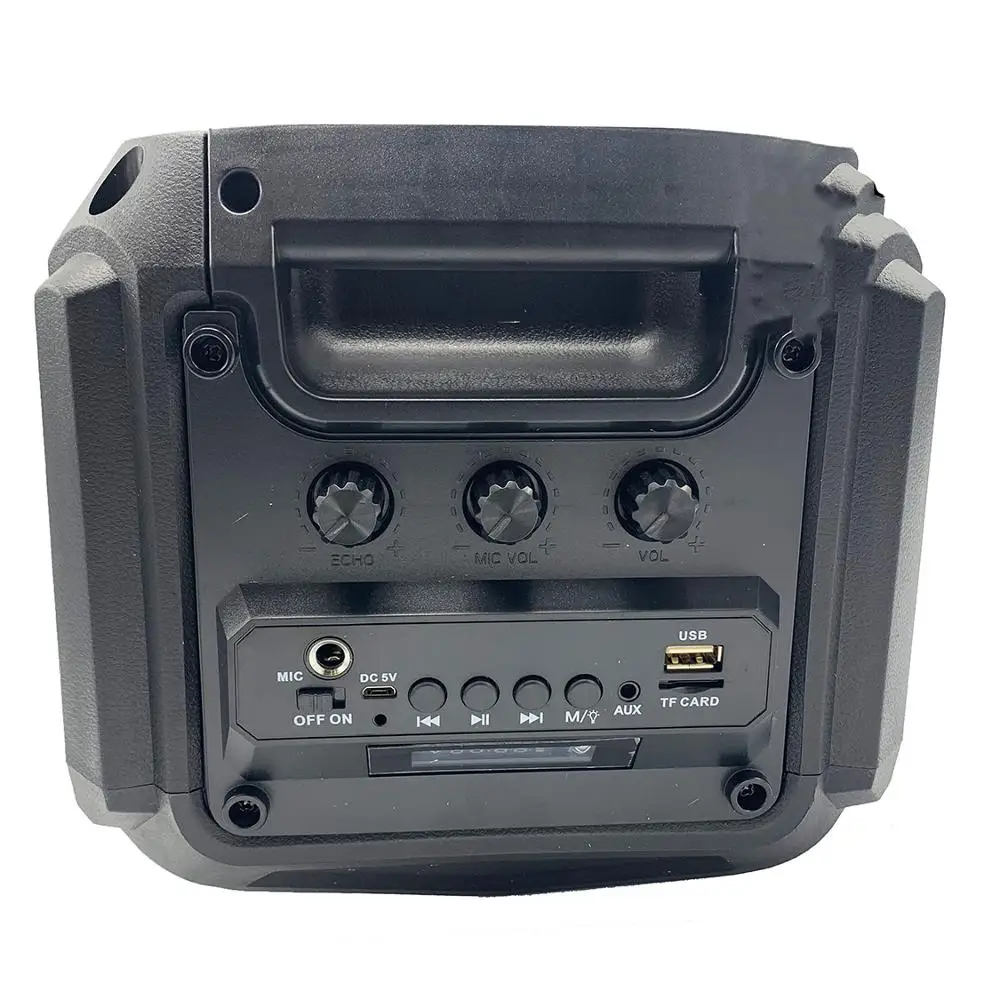 BT Speaker ZQS-6206 USB Bluetooth Combo Amplifier Sound Subwoofer Street Suitcase Microphone Acoustics FM | Электроника