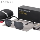 Солнцезащитные очки-авиаторы BARCUR UV400 для мужчин и женщин, брендовые поляризационные зеркальные фотохромные солнечные, в металлической оправе, с защитой от ультрафиолета