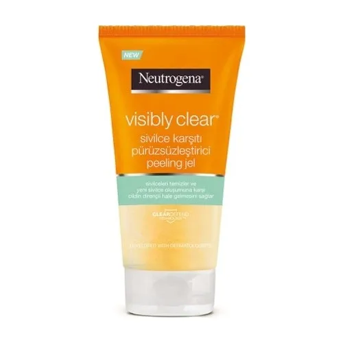 Сглаживающий пилинг Neutrogena заметно чистый против прыщей 150 мл|Скрабы и средства