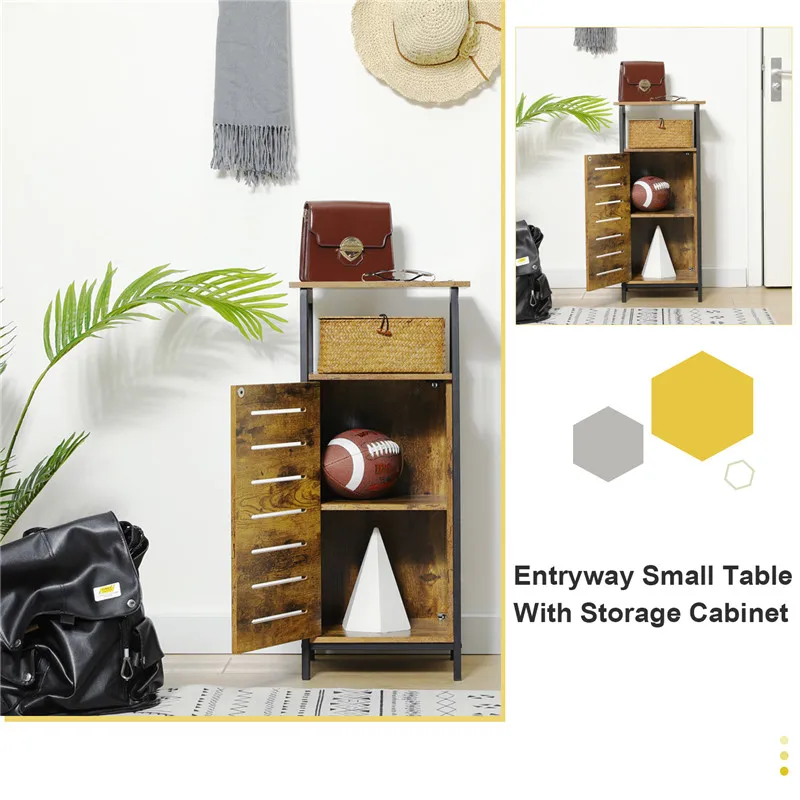 Гостиная прихожая шкаф для хранения торцевой Стол деревенский боковой стол