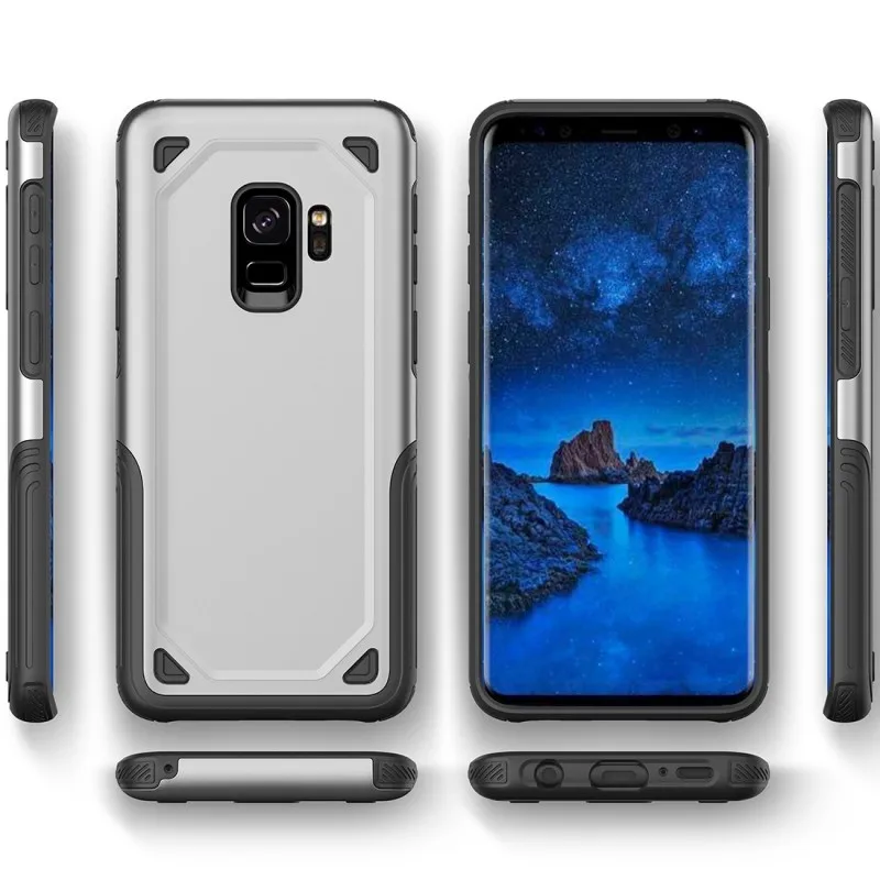 Shockproof protective case cover with rugged armor for Galaxy J4 2018 version EU Army green|Бамперы| |