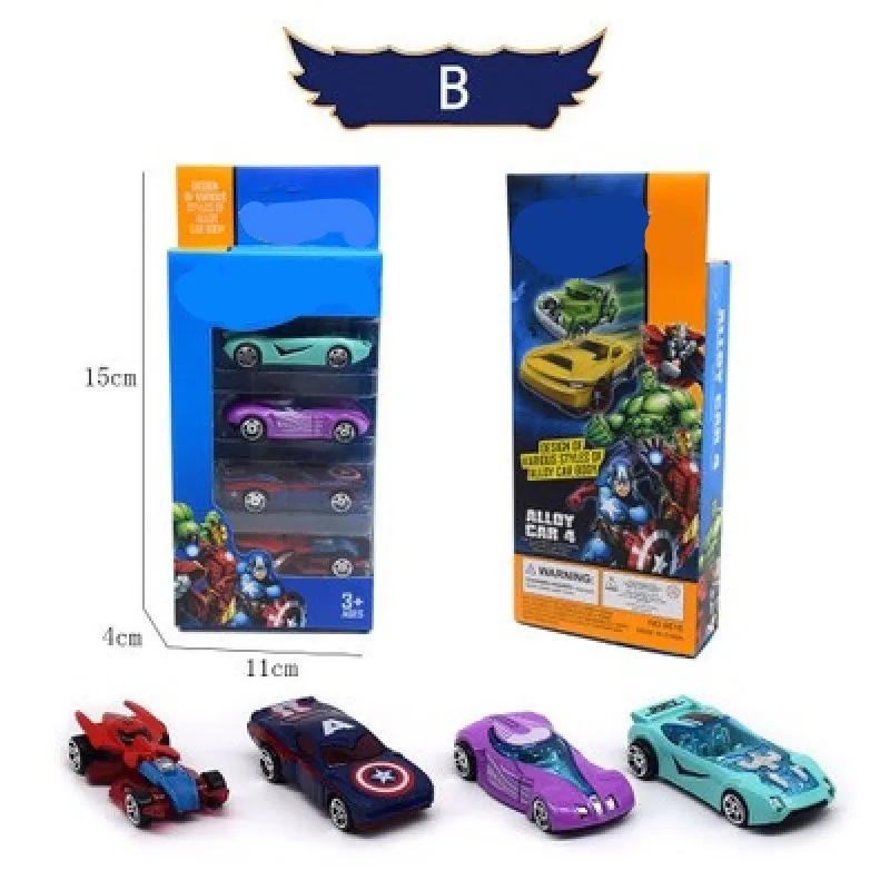 1∶64 Hot Wheels с тем же параграфом 4 комплекта мини гоночная модель игрушечного сплава