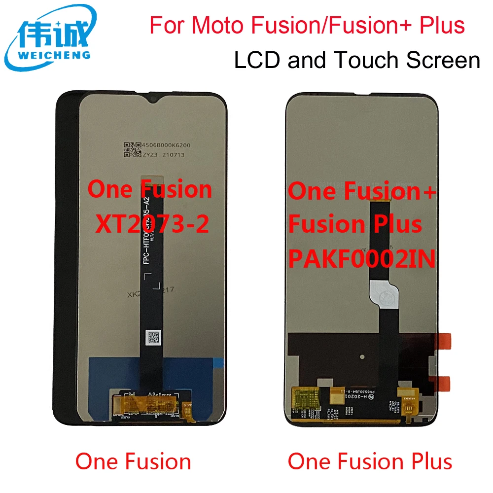 

Для Motorola Moto One Fusion lcd OneFusion XT2073 ЖК-дисплей сенсорный экран дигитайзер в сборе для Moto Fusion Plus LCD Fusison +