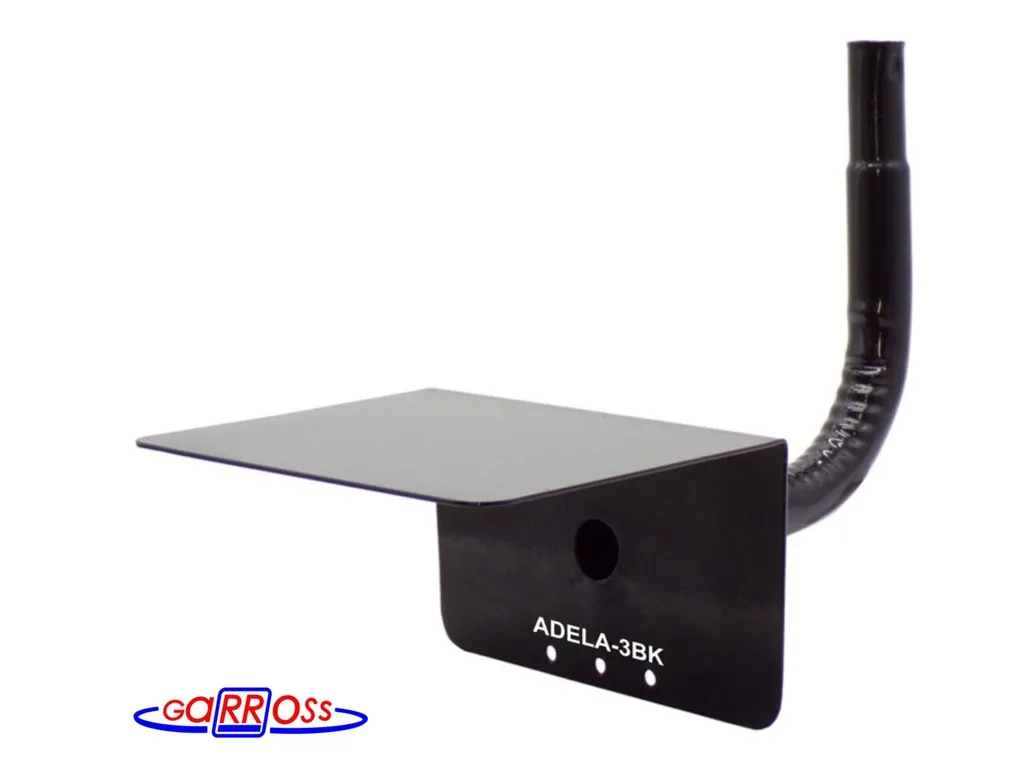 Bracket &quotadela-3bk&quot black with a visor for video camera suitable adela-1 | 360° Video Camera Accessories