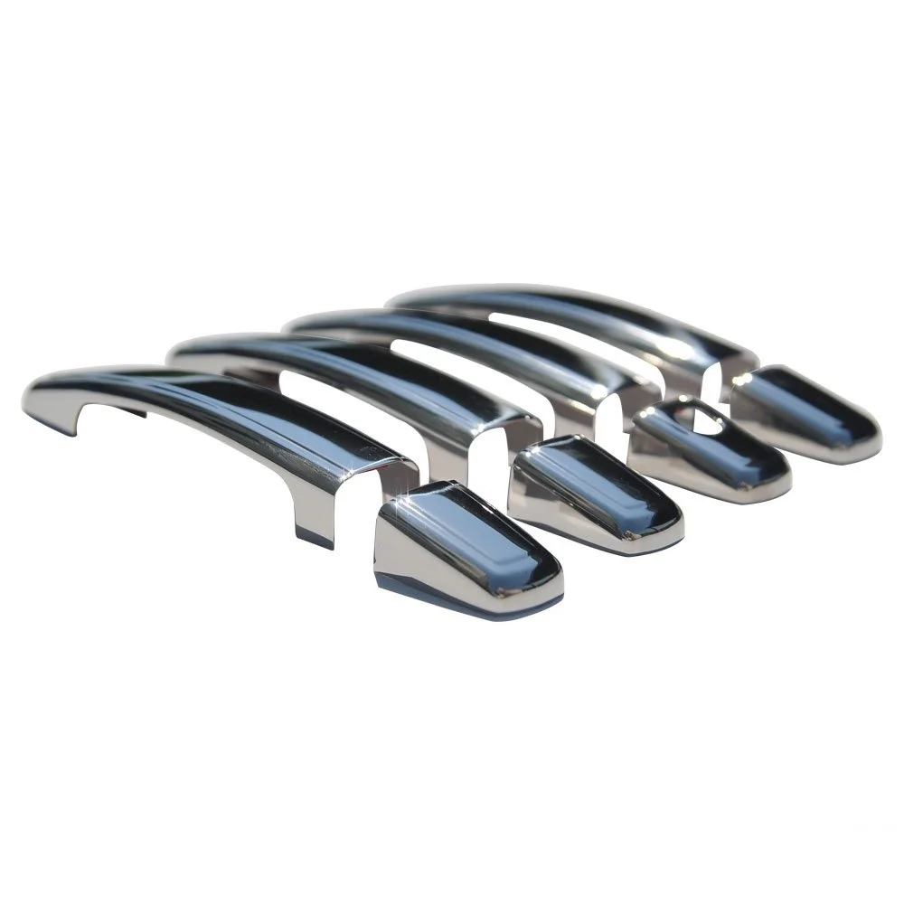 Хромированная дверная ручка из нержавеющей стали для OPEL CORSA D HB 5D/3D 2006-2015 8 шт.