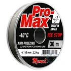 Леска зимняя Momoi Pro-Max Ice Stop 30м прозрачная для зимней рыбалки