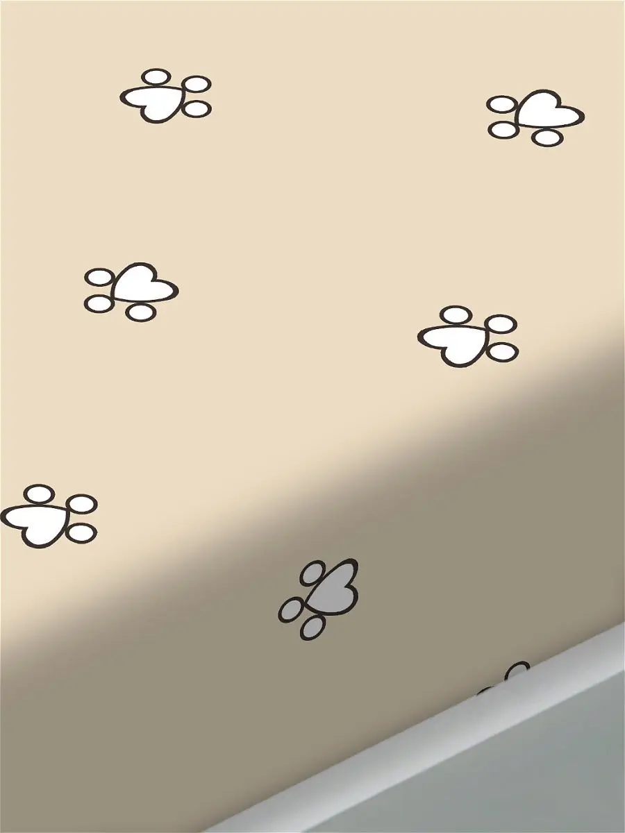 Простыня натяжная на резинке сказка/ Котики (компаньон)&quot стрейч установлены