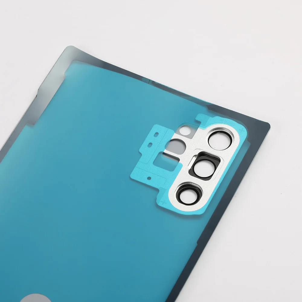 Чехол для Samsung Galaxy Note 10 Plus Задняя стеклянная SM-N975 Замена батарейного отсека SM-N970 -