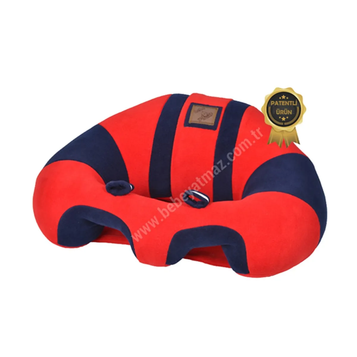 Jaju Baby Red-Navy Blue Luxury Baby Support Cushion