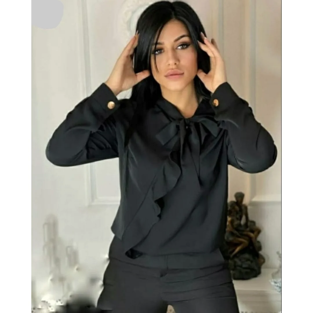 Женская рубашка стильная блузка 060 повседневная одежда |