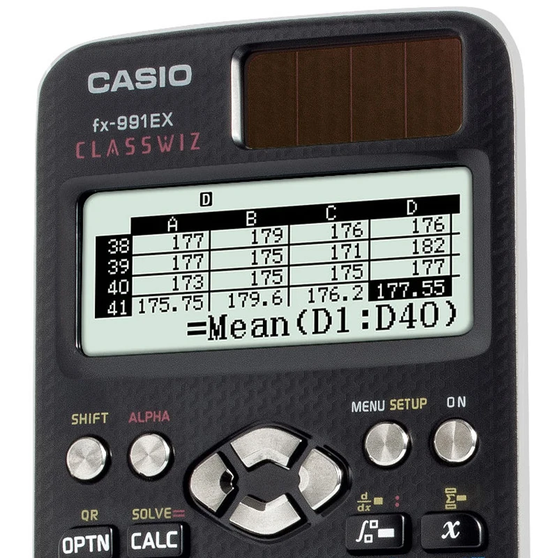 Калькулятор научный Casio fx-991ex classwiz с солнечной батареей непрограммируемый
