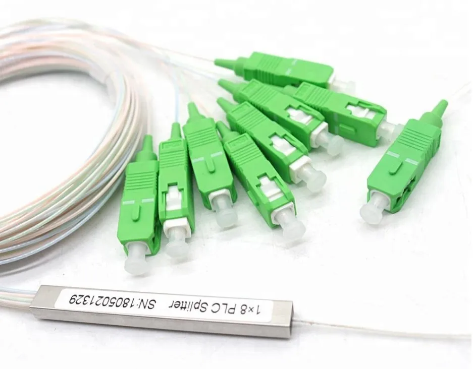 Оптоволоконный ПЛК-Сплиттер Gpon Epon 1x8 SC/APC 20 шт. | Мобильные телефоны и аксессуары