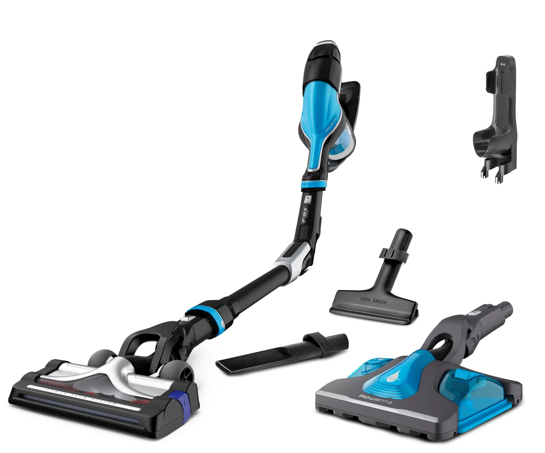 Rowenta Air Force Flex 460 Aqua, cable-free broom vacuum cleaner with Aqua  head with mop, vacuum and scrub at the same time, with tub | Бытовая  техника | АлиЭкспресс