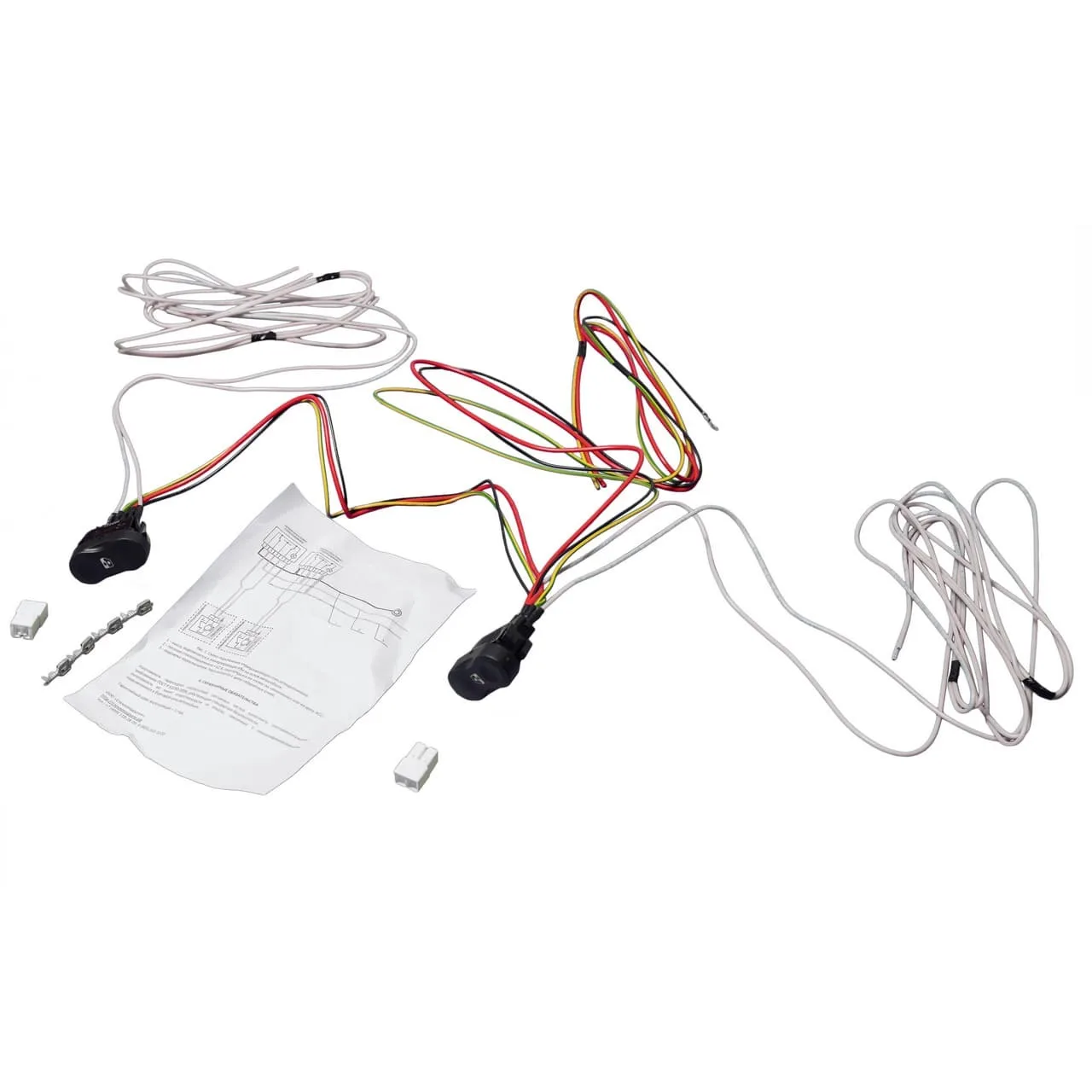 Комплект для подключения передних электрических стеклоподъемников Renault Logan 1 faza 2