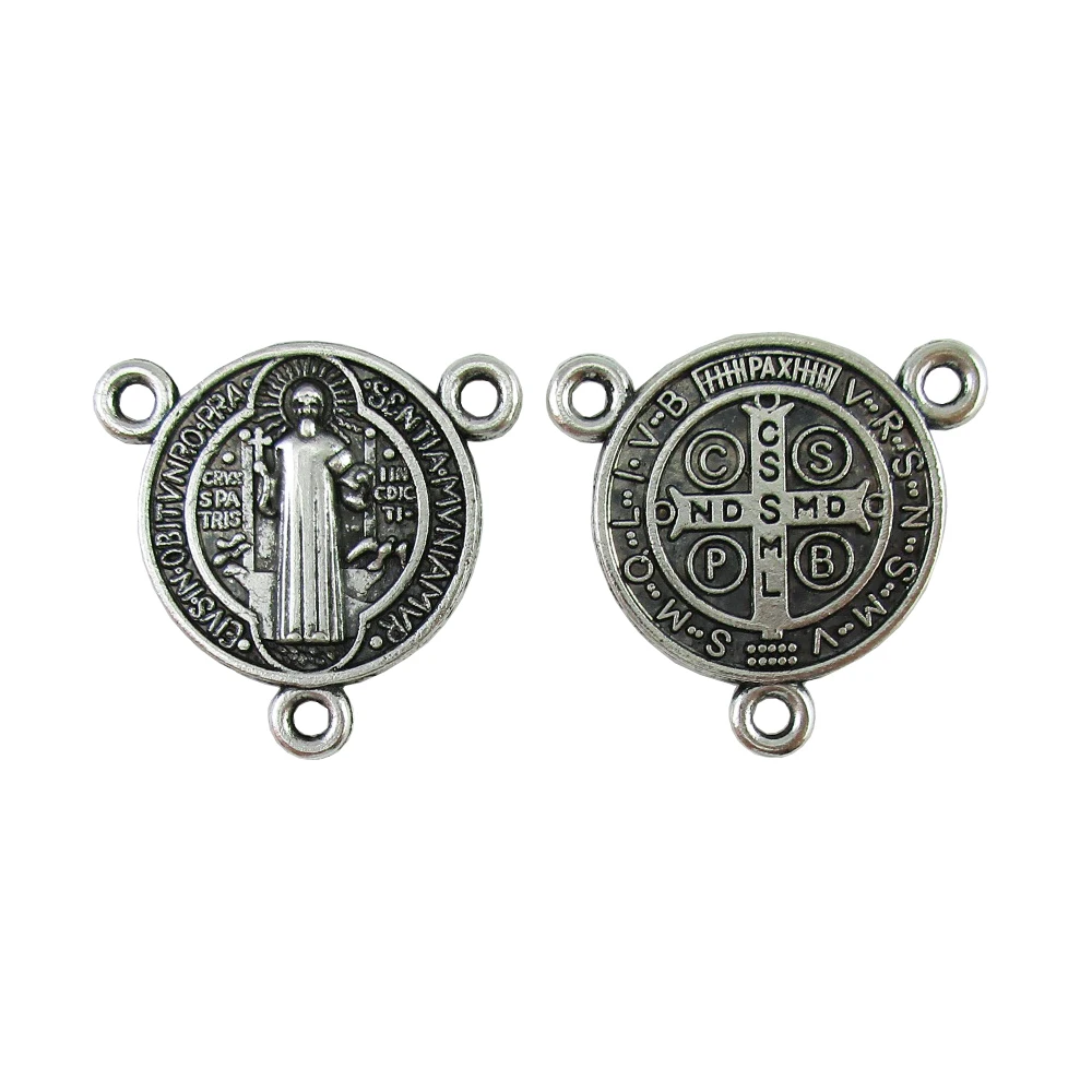 100 шт. Треугольники орден Святого Бенедикта четки оптом по низкой цене в виде