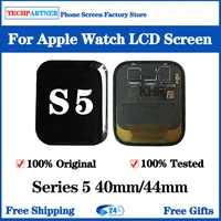 original screen for apple watch series 5 lcd touch screen oled display digitizer assembly iwatch substitution 40mm 44mm