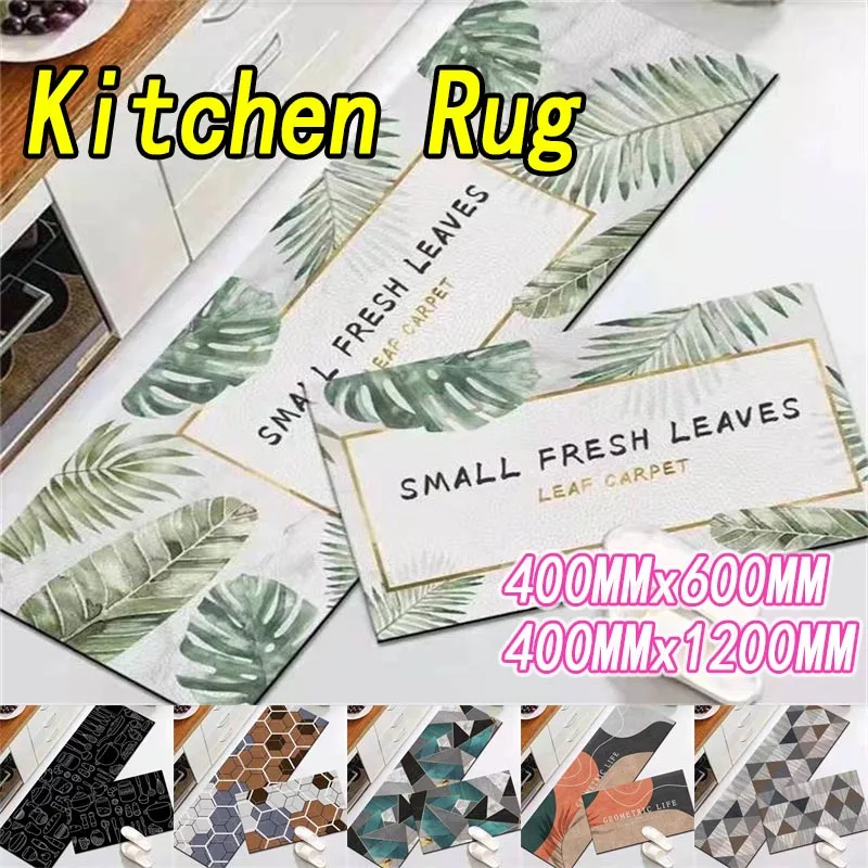 

Quick Drying Kitchen Rug Nordic Style Easy Cleaning 21 Styles Teen Doormat Modern Home Decor Anti-Slip Rugs