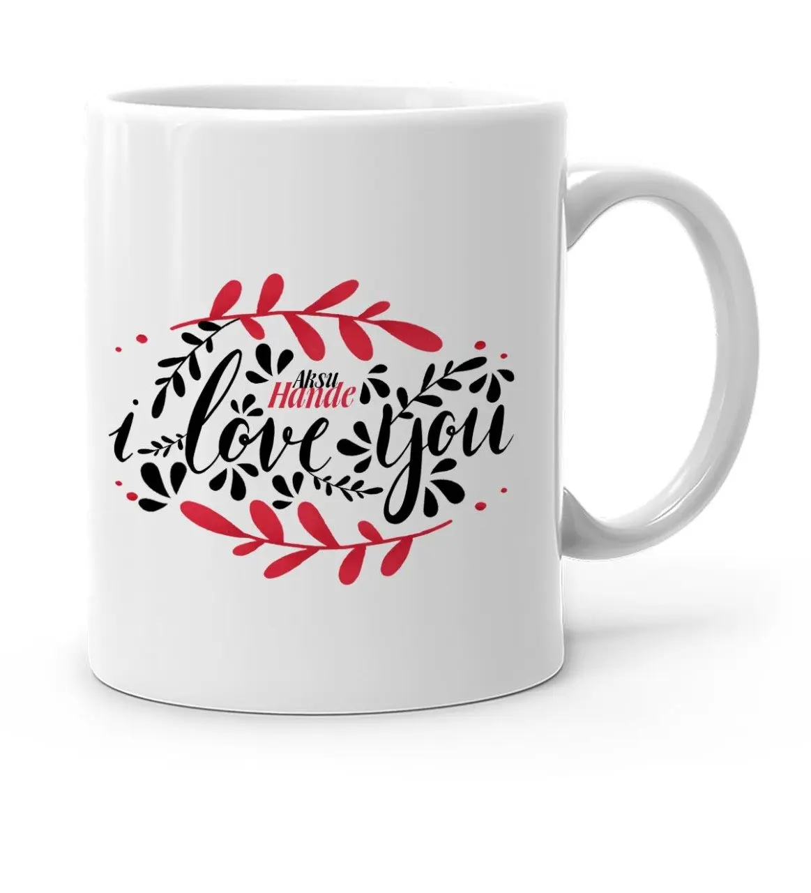 

Personalized Love You White Mug Cup-5
