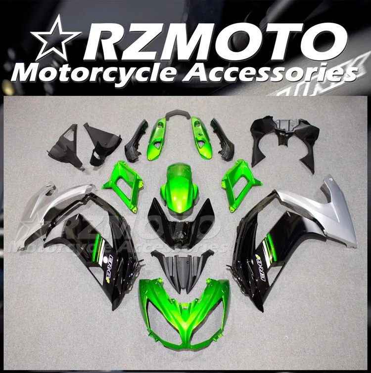 

New ABS Whole Fairings kit Fit for Kawasaki Ninja 650 650R ER6F 2012 2013 2014 2015 2016 12 13 14 15 16 Bodywork set FR