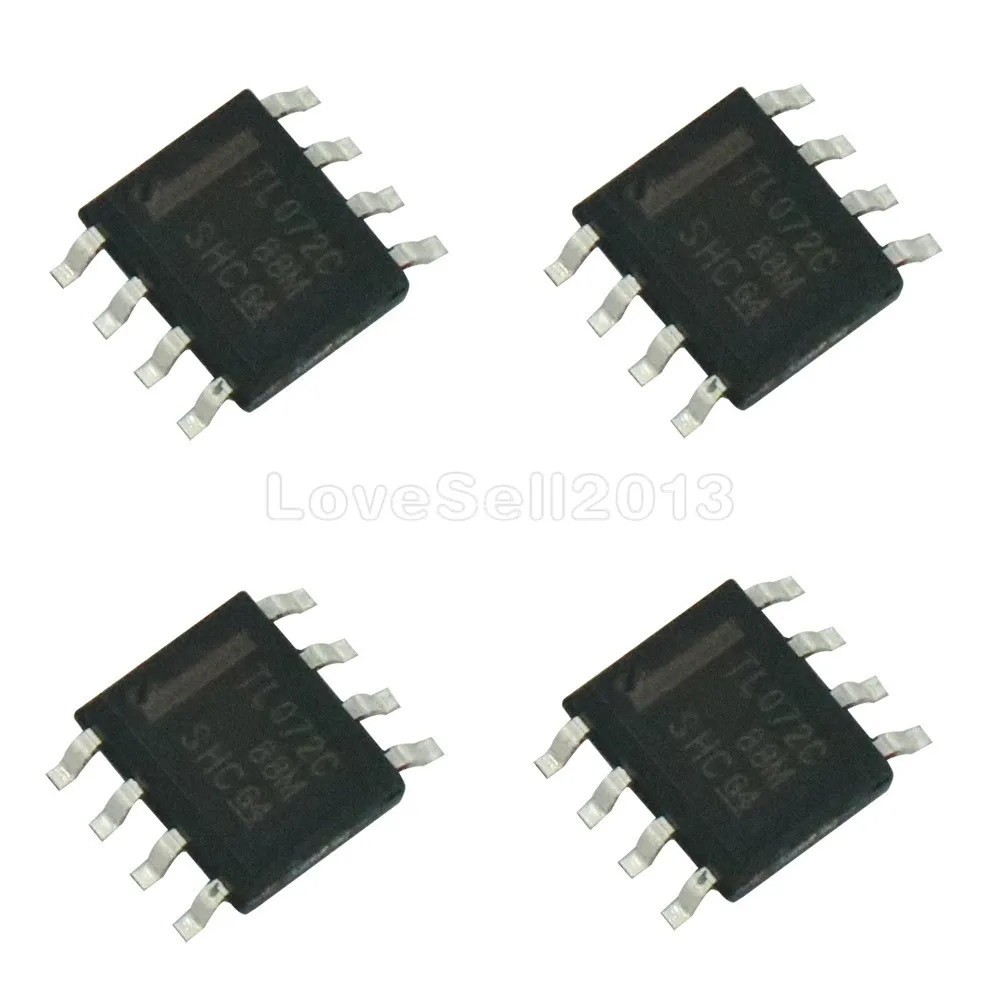 10 шт. TL072CDR SOP8 TL072C SOP TL072 SMD 072CDR 8 TL072CDT TL072C|Запасные части| |