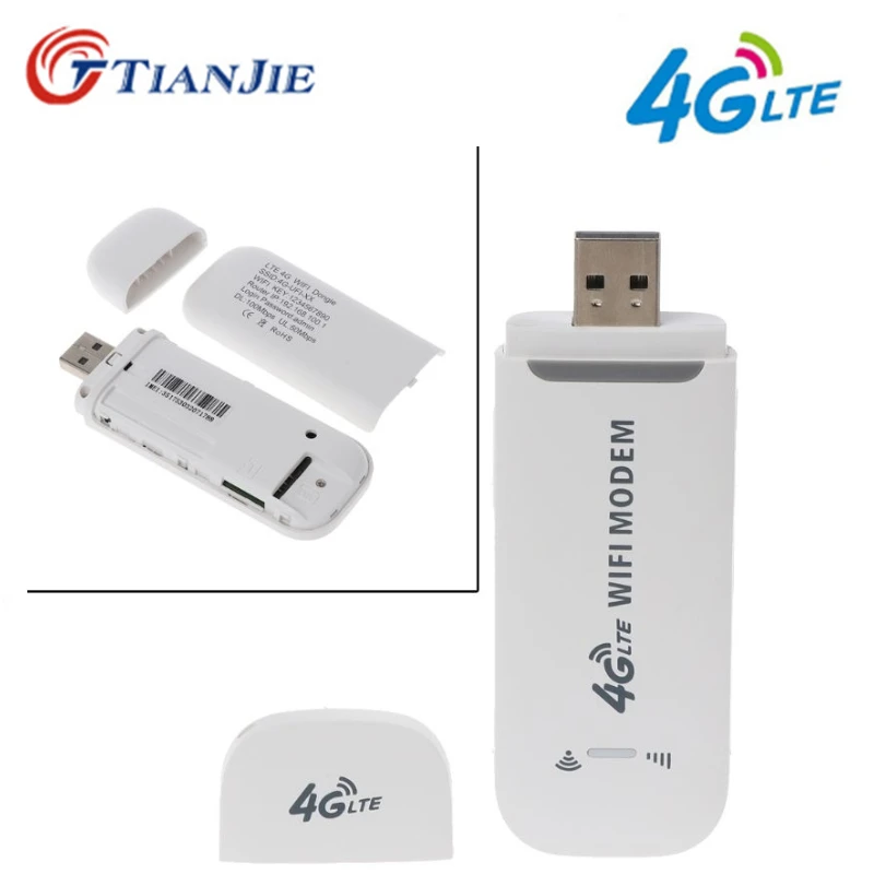 Roteador Lte 4g Cartão Sim Desbloqueado de Dados Usb 3g Wifi sem Fio Carro Banda Larga Modem Vara Móvel Mini Hotspot Dongle Peco