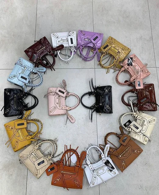 

Luxury Women 'S Hand and Shoulder Bag Tote Faux Leather Mirror Latest Fashion Quality Elegant Bag Models