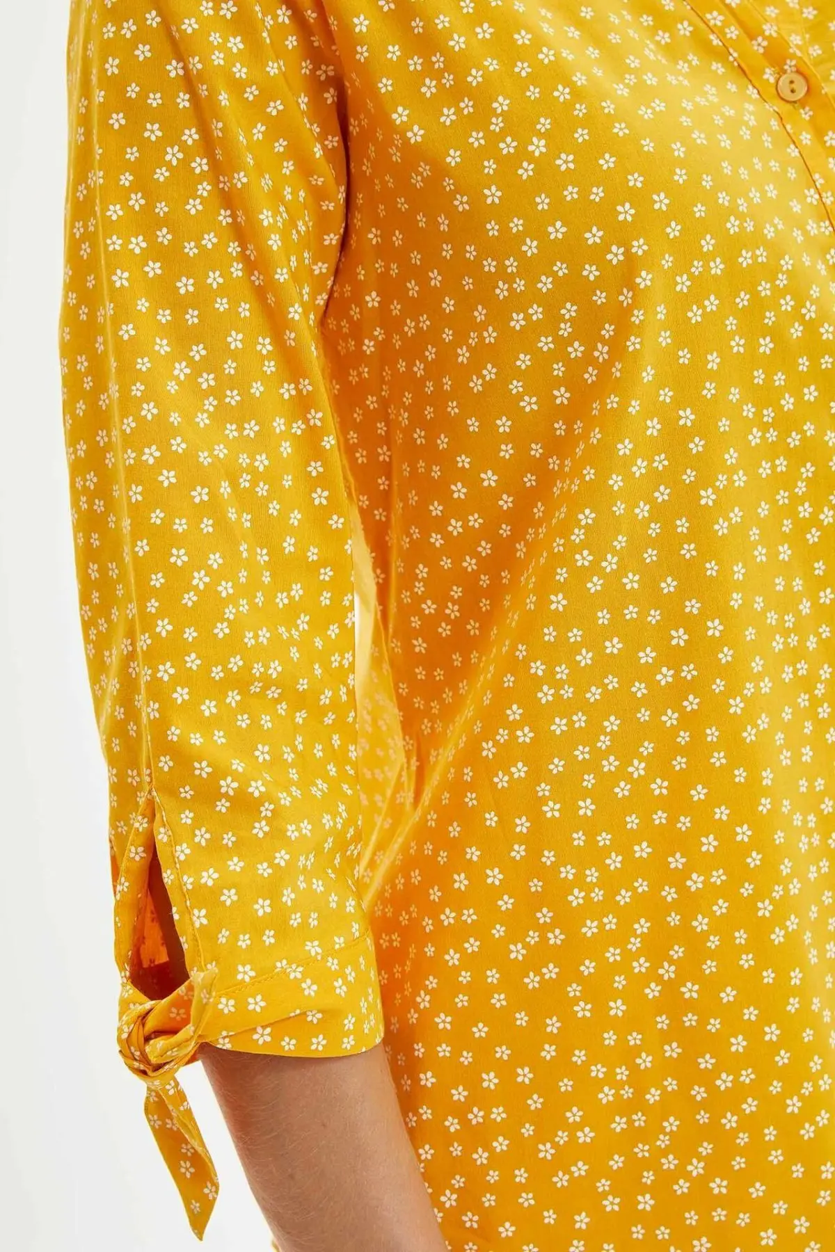 DeFacto женская простая рубашка с v образным вырезом свободная повседневная