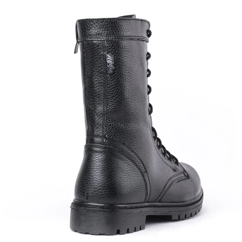Демисезонные берцы мужские черные военные походные ботинки высокое качество