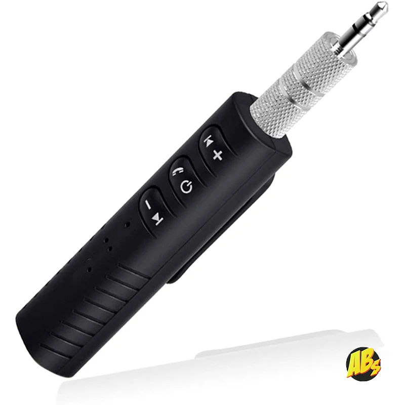 Беспроводной адаптер BLUETOOTH ресивер AUX Mic LED индикатор MicroUSB риемник передатчик мини