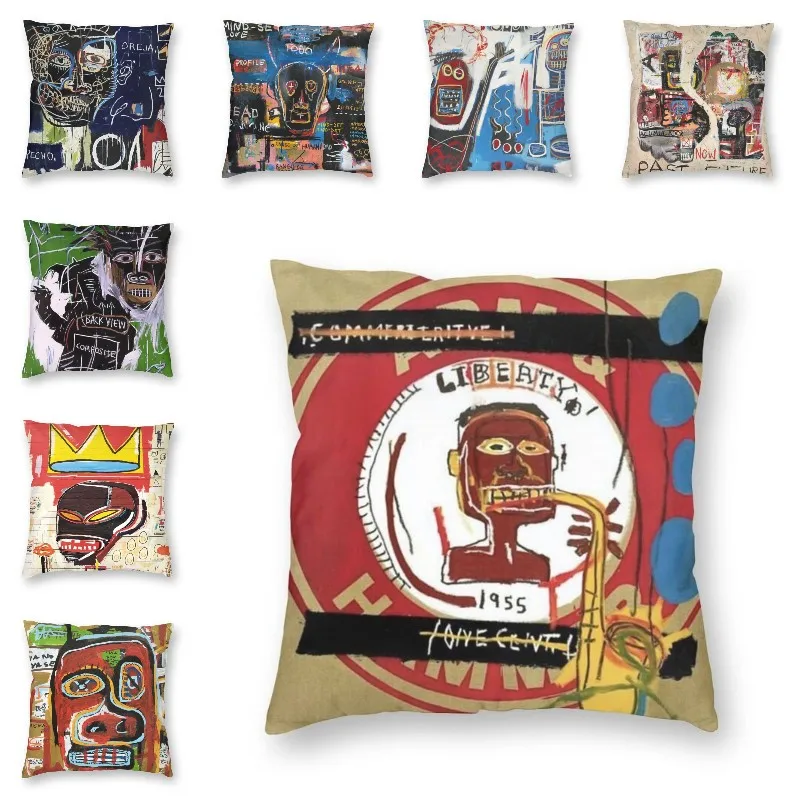 

Наволочка для подушки The Liberty Jean Мишель Basquiat, наволочка с абстрактным изображением пола, наволочка для гостиной, наволочка для подушки на зак...