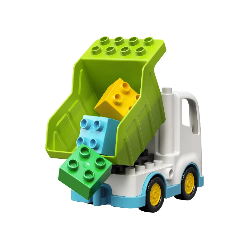 Конструктор LEGO DUPLO (ДУПЛО) 10945 Мусоровоз и контейнеры для раздельного сбора мусора