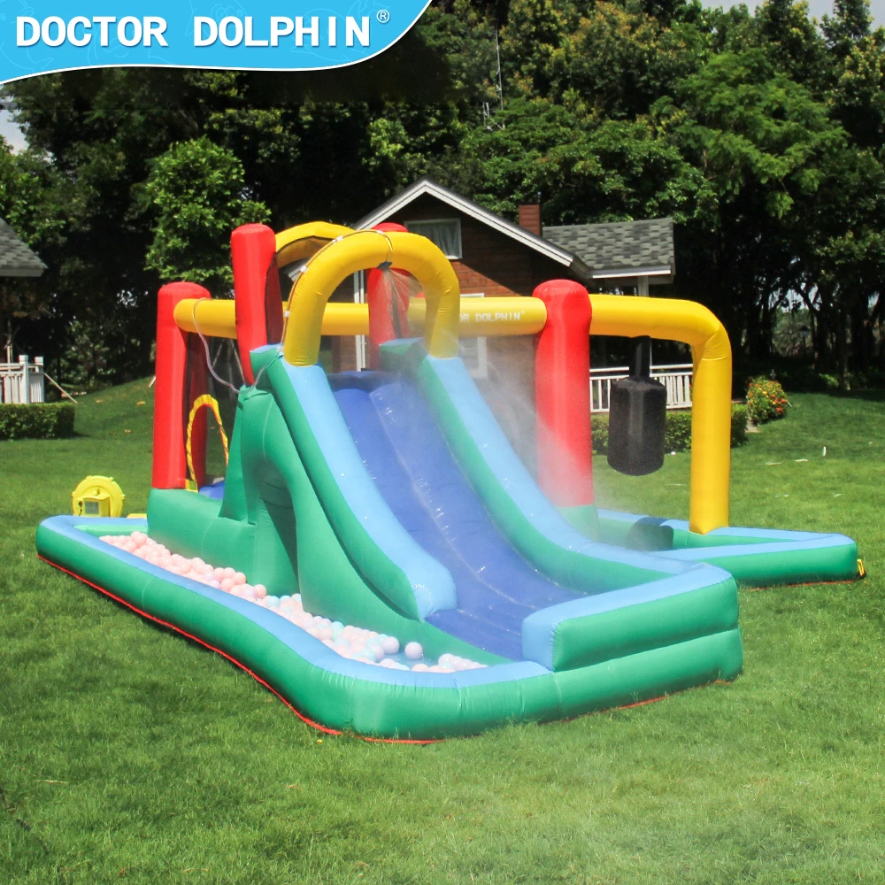 Home Use Cheap Kids Hot Sale Inflatable Water Slide Jumping Bouncy Castle With Pool | Toys