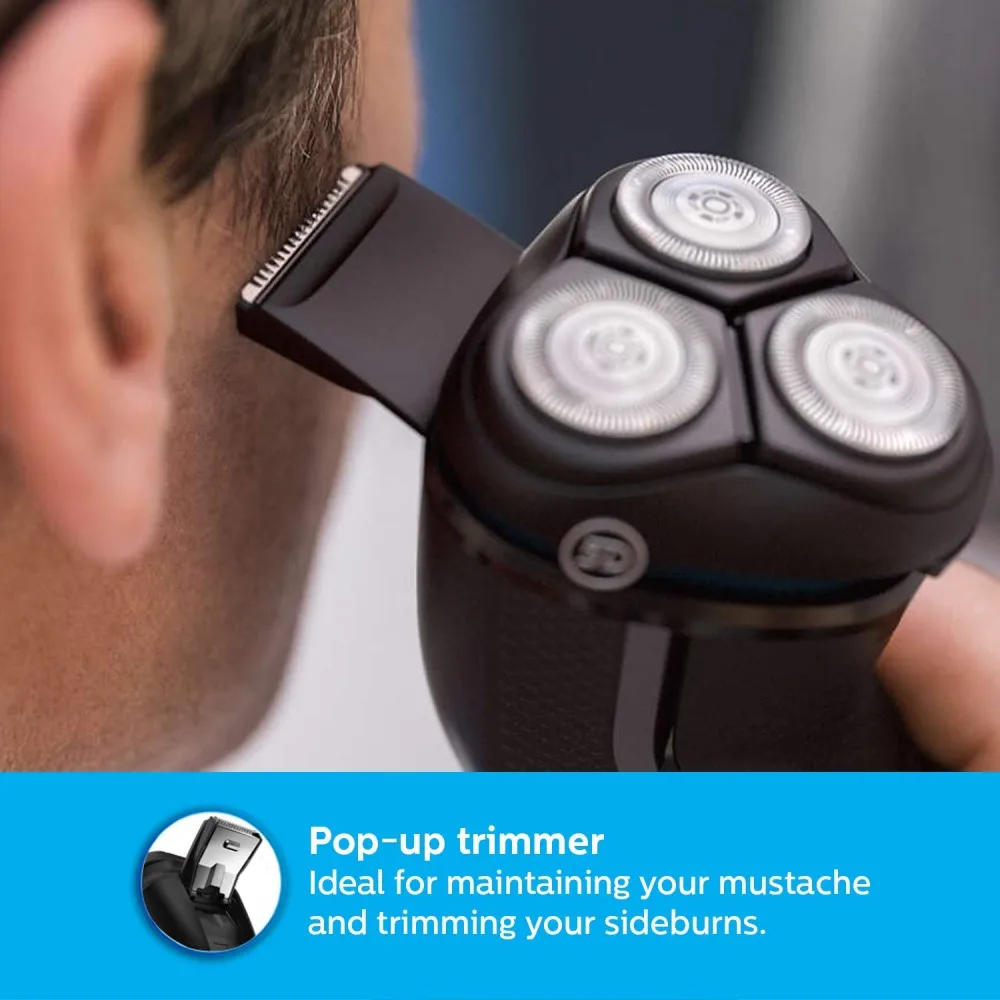 Оригинальная Электробритва Philips S1223 бритва перезаряжаемый триммер для мойки