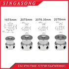 GT2, 20 зубьев, 16 зубьев, 20 зубьев, отверстие 5 мм8 мм, алюминиевый шкив для синхронизации, подходит для открытого ремня ГРМ для 3D-принтера.