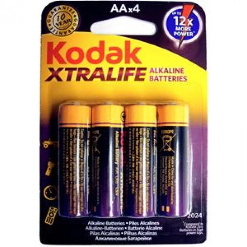 Щелочные батареи блистер AA и AAA KODAK Xtralife ALKALINAS POWER LR6 LR3 1 5 В | Электроника