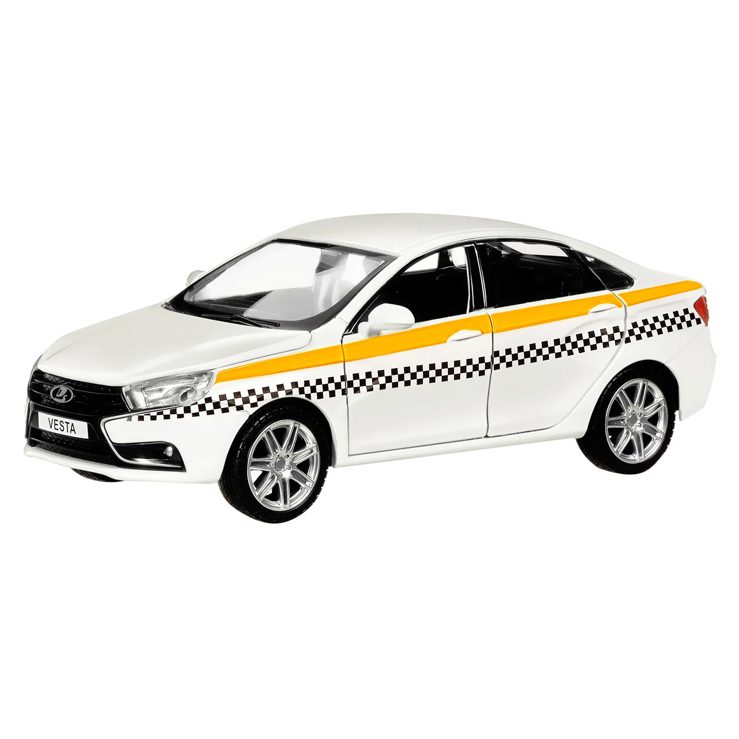 Машинка металлическая инерция коллекционн модель LADA VESTA JB1251125 седан масштаб 1:24