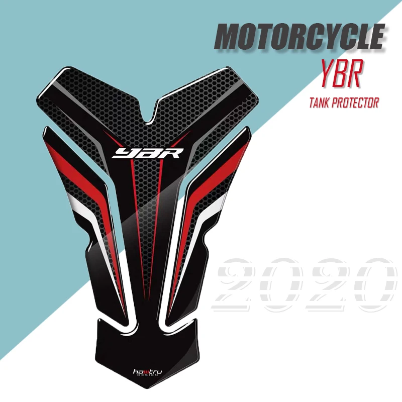 Аксессуары для мотоциклов с объемным изображением углерода коврик топливного