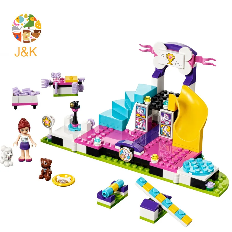 41300 202 шт Друзья серии Чемпионат щенков модель строительные блоки кирпичи