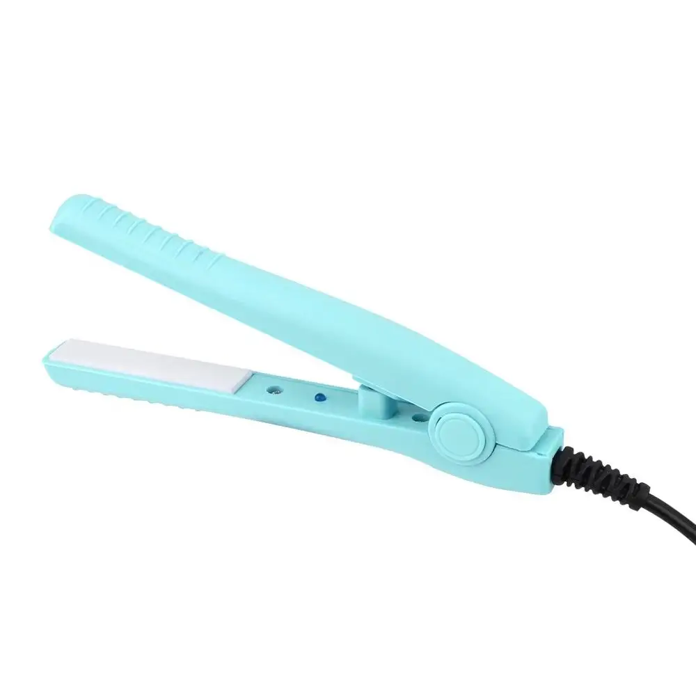 Портативная Мини электрическая шина плоская железная керамическая плойка для