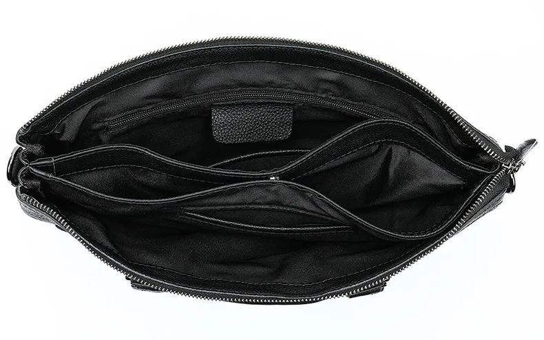 Сумка-мессенджер мужская из натуральной кожи маленький саквояж на плечо с