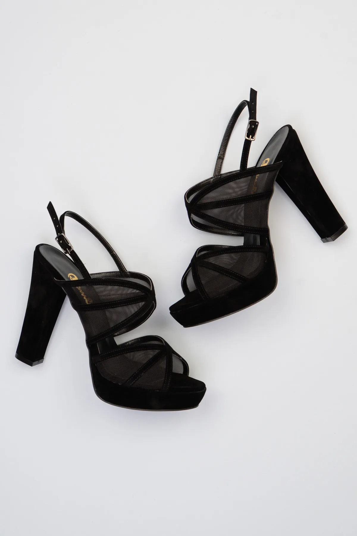 Bambi Black Female high-Heeled Shoes F0314533772 | Обувь