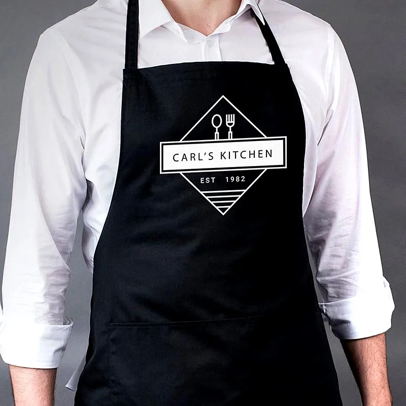 

Custom apron With Time And Name,Personalised King Of The Kitchen Apron,Grandad Dad Step Dad Daddy Funny Baking Apron Gifts
