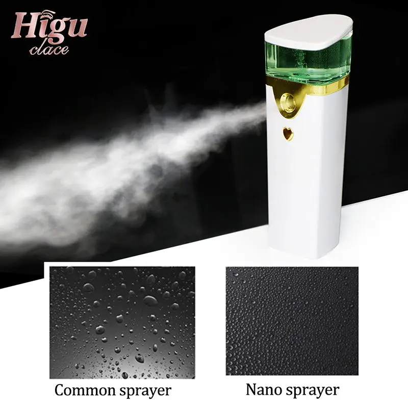 Портативный нано пароварка для лица распылитель удобный увлажнитель уход за