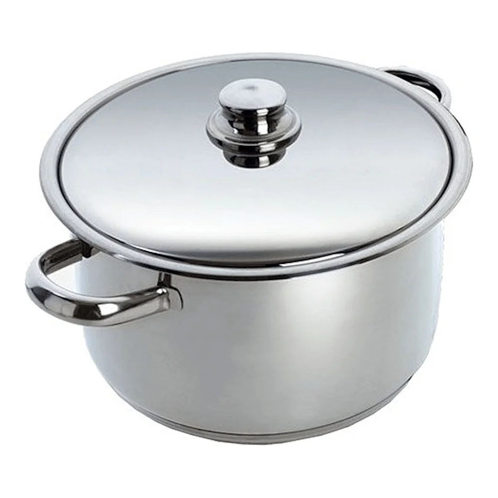 

Of gulsan Brand Mega Series Stainless Steel Deep Steel Cookware 34 cm Fast and Free Shipping Made In Turkey