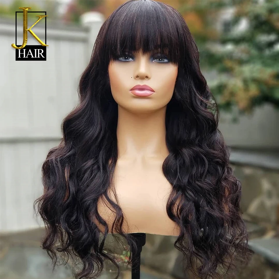 Полностью машинное изготовление 4*4 свободный волнистый парик на сетке Remy