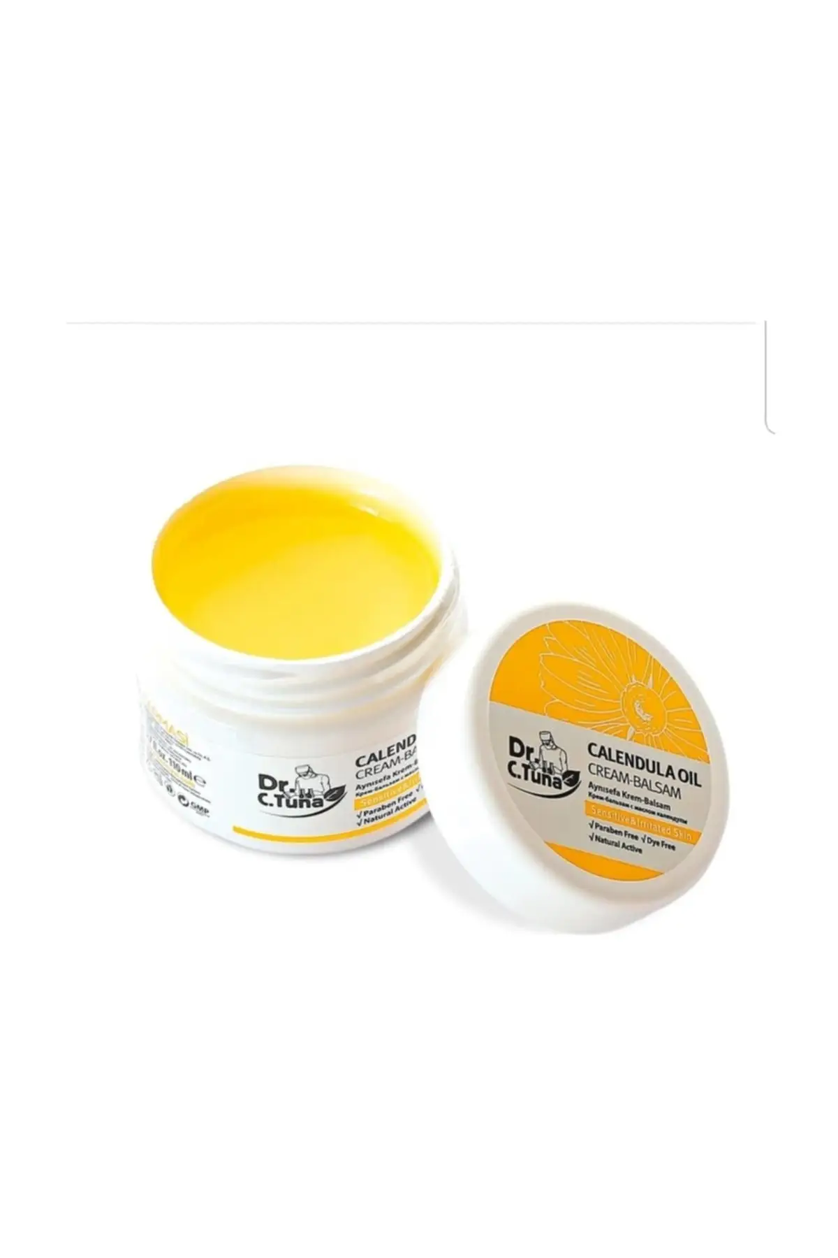 

Dr.c.tuna Calendula Oil Cream Balm 110 ml + Calendula Soap 125 gr Moisturizer For Dry And Sensitive Skin